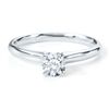 Image 2 : 1.00 ct Round cut Diamond Solitaire Ring, G-H, VVS