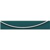 Image 1 : HALF RD NECKLACE 2.0mm 18in. 11.4 grs 14kt W Gold