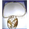 Image 1 : Freshwater Pearl With Capiz Pendant Necklace Philippine