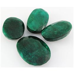 Emerald 520ct Loose Gemstone Mix Sizes Oval Cut