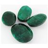Image 1 : Emerald 520ct Loose Gemstone Mix Sizes Oval Cut