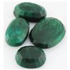 Image 2 : Emerald 520ct Loose Gemstone Mix Sizes Oval Cut