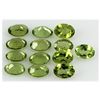 Image 1 : Peridot 10.92 ctw Loose Gemstone 7x5mm Oval Cut