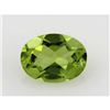 Image 2 : Peridot 10.92 ctw Loose Gemstone 7x5mm Oval Cut