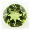 Image 2 : Peridot 11.40 ctw Loose Gemstone 7mm Round Cut