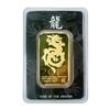 Image 1 : One Ounce Gold Bar  2012 Gold Dragon