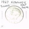 Image 1 : 1967 SILVER KENNEDY HALF DOLLAR *RARE MS HIGH GRADE*!!