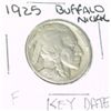 Image 1 : 1925 BUFFALO NICKEL *RARE KEY DATE FINE GRADE - NICE COIN*!!