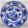Image 1 : ET0503120172 Flow Blue Ironstone Soup Plate. Twelve sid