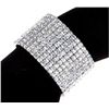 Image 1 : GT0522120002 ATTRACTIVE 8 STRAND CRYSTAL RHINESTONE STR