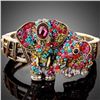 Image 1 : GT0522120035 Awesome Multicolor Crystal Elephant Design