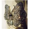 Image 1 : Impressive DIAMANTE BUTTERFLY BANLGE BRACELET mwf2078