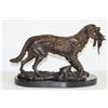 Image 3 : Excellent Bronze Sculpture Hunting Dog with Quail