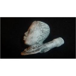 Early Clay Pipe depicting the head of Southern Slave