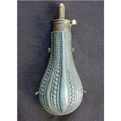 Powder Flask depicting Ornate Pattern