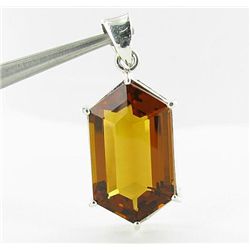 53.35ct Pendant Madeira Citrine