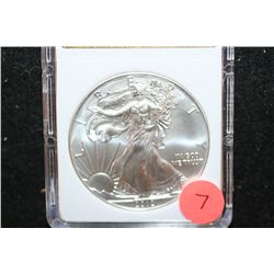 2012 Silver Eagle $1; MCPCG Graded MS70