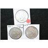 Image 1 : 1923, 1923-S & 1923-D Peace $1; Lot of 3