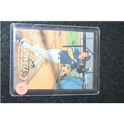 1998 MLB Fleer Mike Lowell New York Yankees Rookie Baseball Trading Card