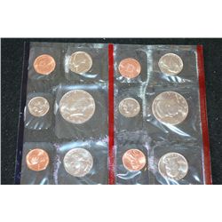 1988 US Mint Coin Set; P&D Mints; UNC