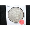Image 1 : 1884 Silver Morgan $1