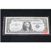 Image 1 : 1957-A US Silver Certificate $1; Blue Seal