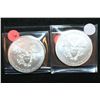 Image 2 : 2012 Silver Eagle $1; Lot of 2