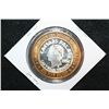 Image 2 : 1995 Caesars Palace Las Vegas NV Limited Edition Two-Tone $10 Gaming Token; .999 Fine Silver .60% Oz