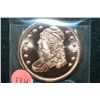 Image 1 : "Liberty Bust" Copper Round; .999 Fine Copper 1 Oz.