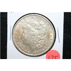 1887 Silver Morgan $1