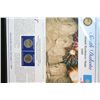 Image 1 : 2006 South Dakota State Quarter Set W/Postal Stamps Commerating 25th Anniversary of Mt. Rushmore & 5