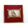 Image 2 : 2002 First Day of Issue 22K Gold Replica Stamp W/Postal Stamp; Ogden Nash Literary Arts Series