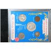 Image 1 : Symbols of American Freedom-The Liberty Coin Collection; Indian Head One Cent, Liberty V-Nickel, Sil