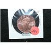 Image 1 : Golden State Mint "Standing Liberty" Copper Round; .999 Fine Copper 1/4 Oz.