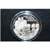 Image 1 : 100th Anniversary First US Nursing School Founded 1873 Round; Sterling Silver 1 Oz.