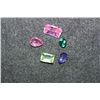 Image 1 : Loose Colored "Ring Setting" Gemstones; Lot of 5