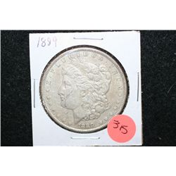 1889 Silver Morgan $1