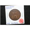 Image 1 : 1910 Great Britain One Penny Foreign Coin