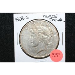 1923-S Peace $1