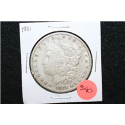 1881 Silver Morgan $1