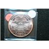 Image 2 : 2012 "Mercury Dime" Copper Round; .999 Fine Copper 1 Oz.