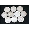 Image 1 : Silver Morgan $1 & Peace $1; Various Dates & Conditions; Lot of 10