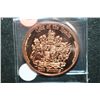 Image 2 : Princess Mary Copper Round; .999 Fine Copper 1 Oz.