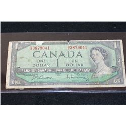 1954 Canada $1 Foreign Bank Note