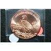 Image 2 : Golden State Mint "1929 $5 Indian Chief Gold Coin" Copper Round; .999 Fine Copper 1 Oz.