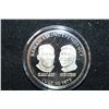 Image 1 : 1973 Bahamas Independence Round-Sir Milo Butler & Lynden O Pindling; Sterling Silver 1 Oz.