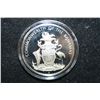 Image 2 : 1973 Bahamas Independence Round-Sir Milo Butler & Lynden O Pindling; Sterling Silver 1 Oz.
