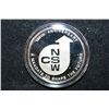 Image 2 : 1973 National Conference of Social Welfare Round-100 Years of Concern; Sterling Silver 1 Oz.
