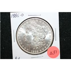 1885-O Silver Morgan $1; BU