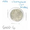 Image 1 : 1906 LIBERTY HEAD "V" NICKEL *GOOD-6 GRADE*!!